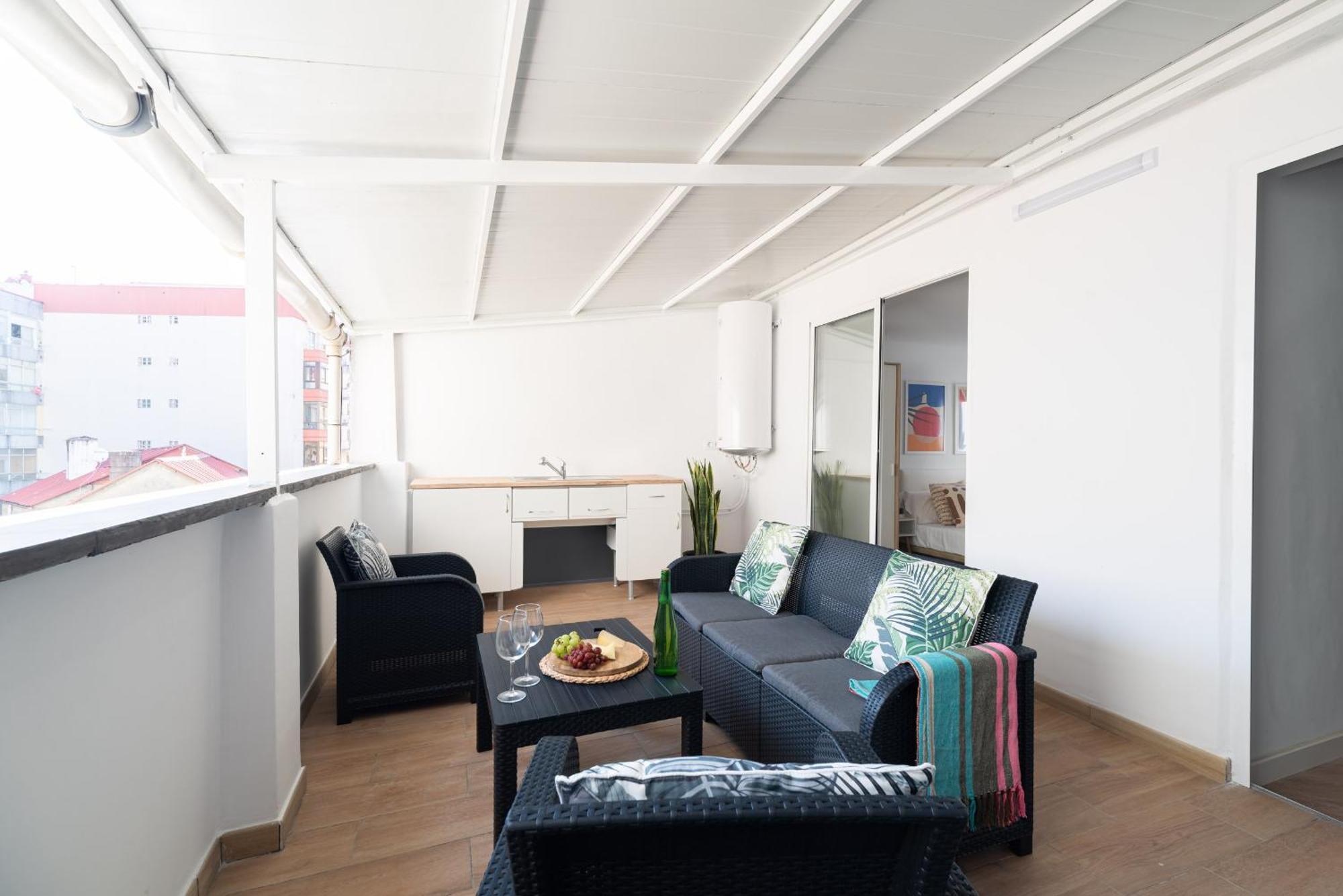 비고 Gran Atico Con Terraza 아파트 외부 사진